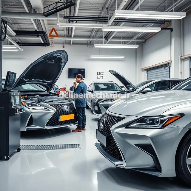 مجموعه دی سی تعمیرگاه تخصصی برق و الکترونیک تویوتا لکسوس در تهران